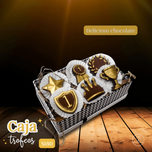 Caja de Trofeos de Chocolate Turin ⭐