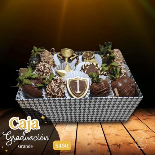 Caja de fresas grande graduación