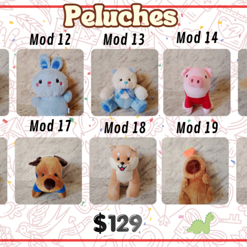 Alternative view of Peluches