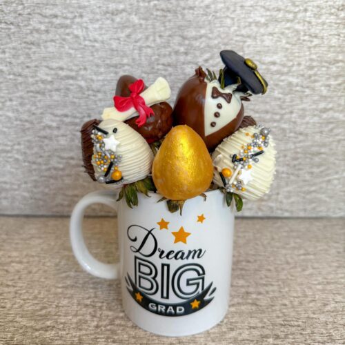 Taza de Fresas Graduación