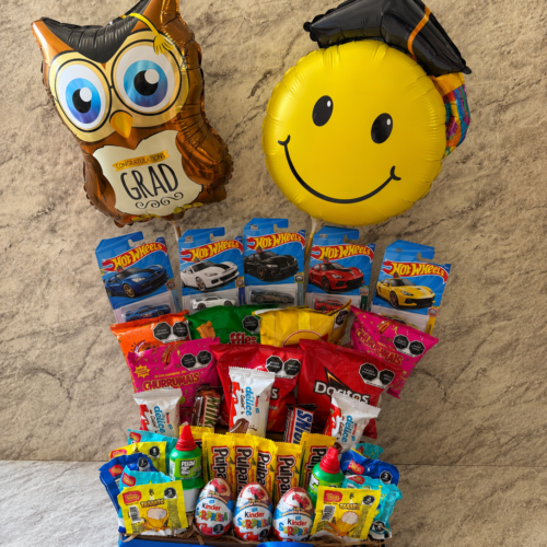 Arreglo Graduación Hotwheels
